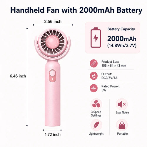 Portable Foldable Turbo Fan