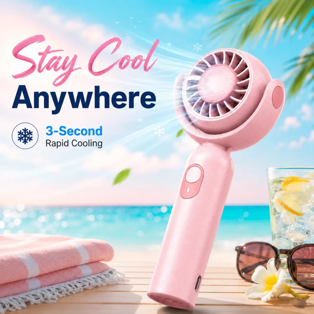 Portable Foldable Turbo Fan