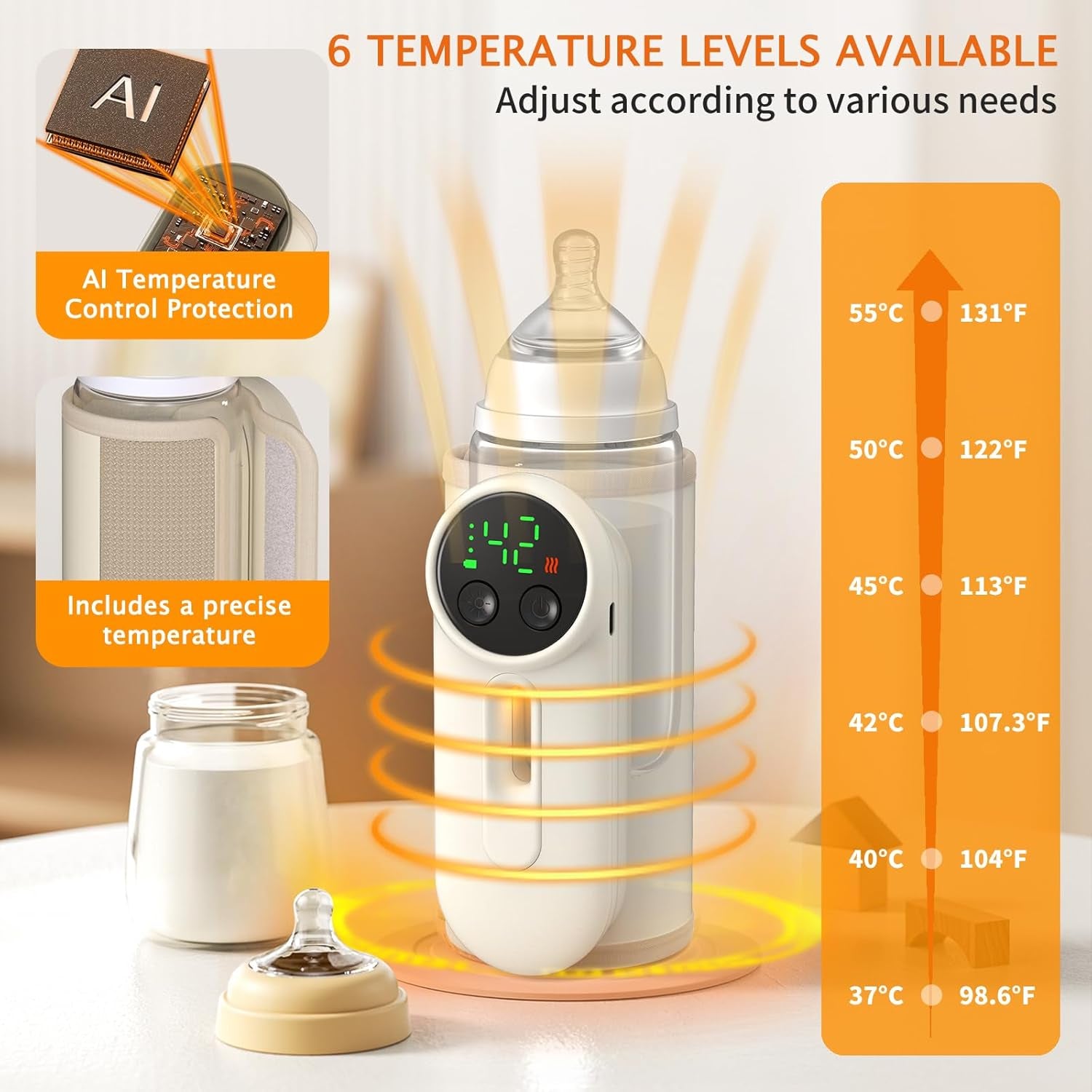 Portable Baby Bottle Warmer