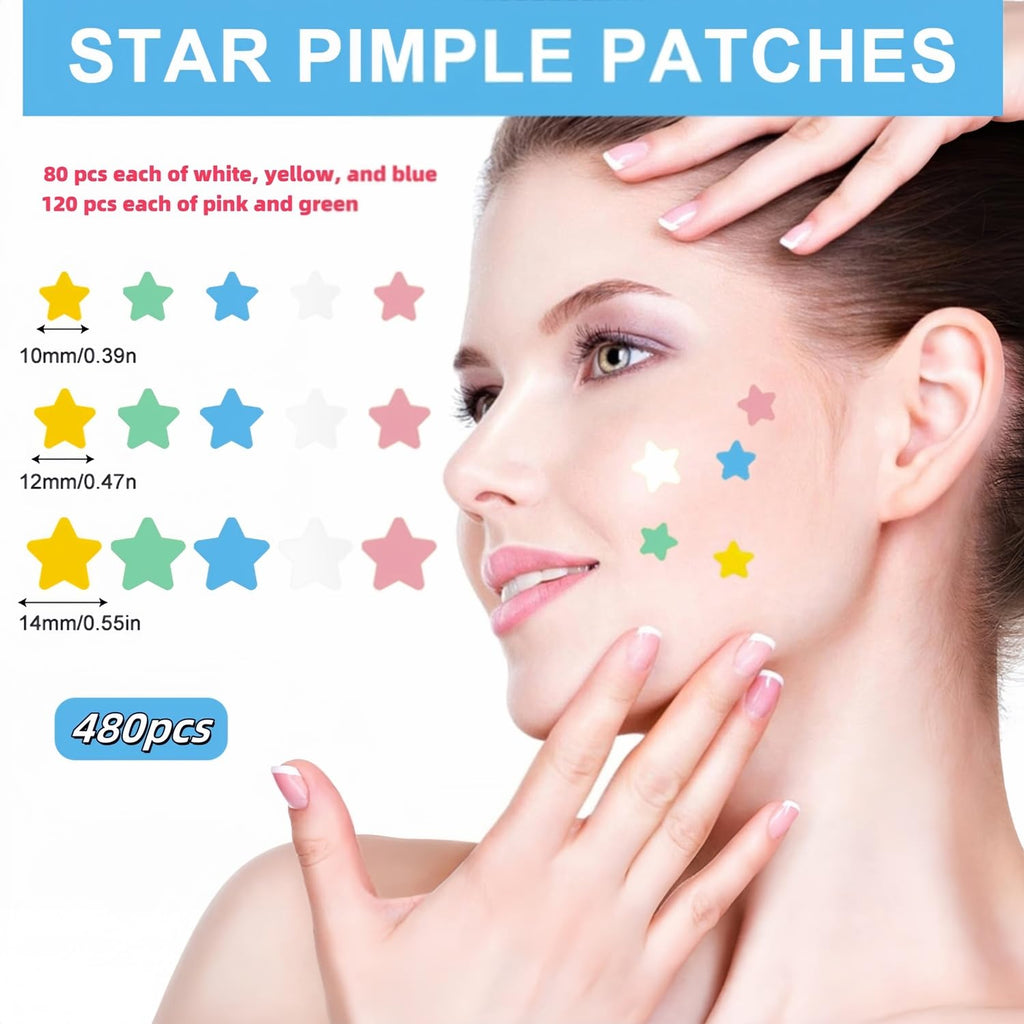 Star Pimple Patches for Face Acne Patches
