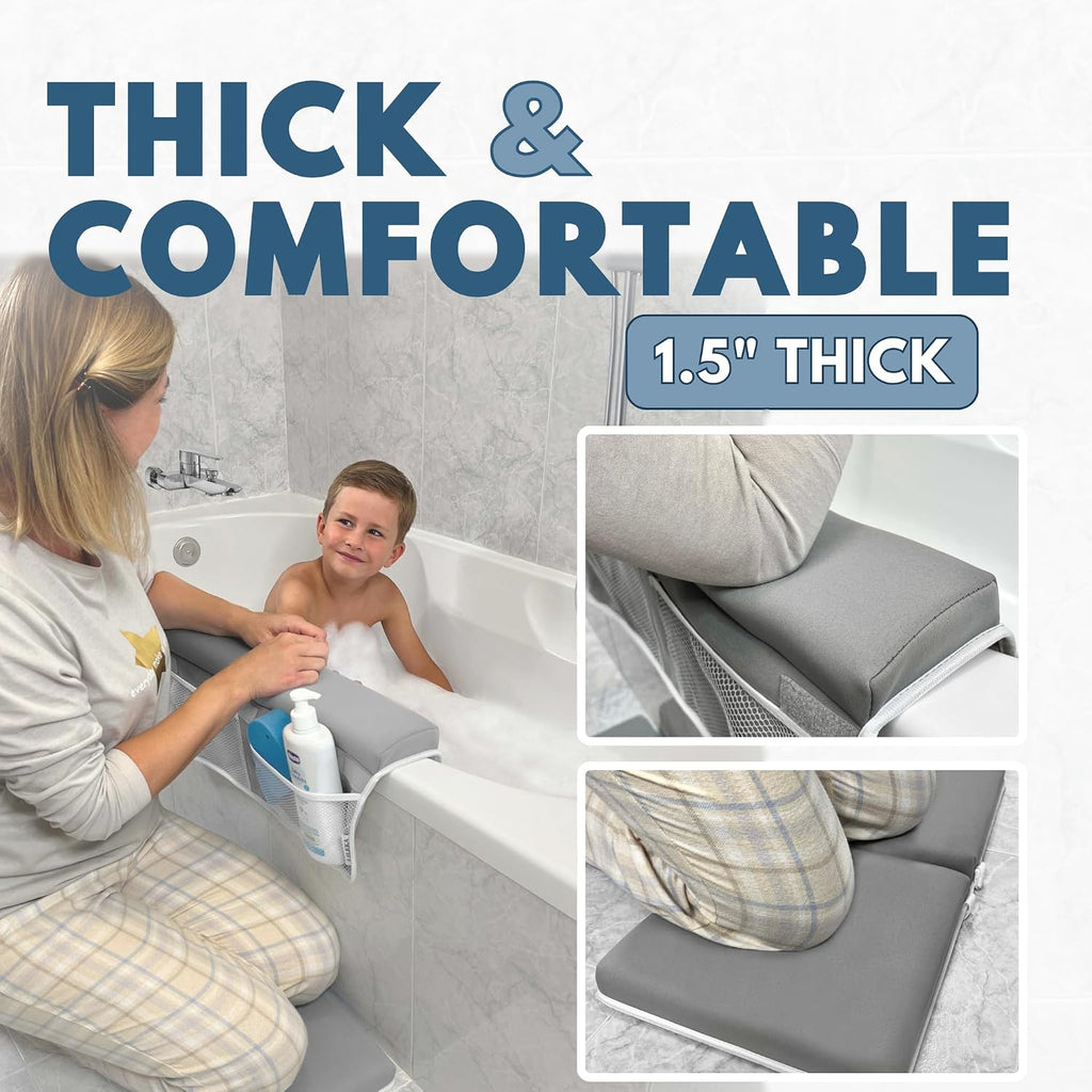 Baby Bath Kneeler and Elbow Rest Pad Set 