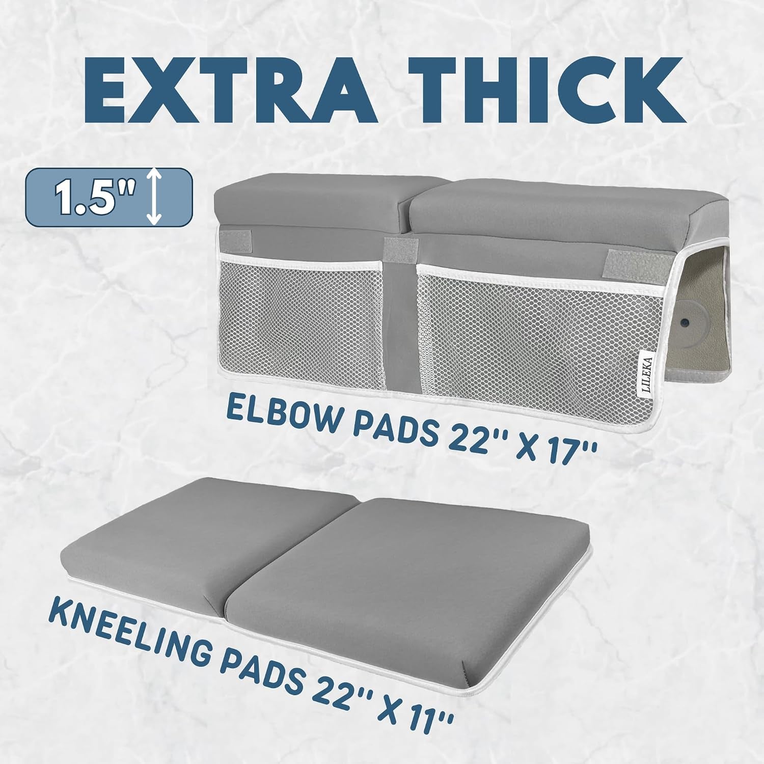 Baby Bath Kneeler and Elbow Rest Pad Set 